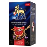 Richard чай черный Royal Moro Orange & Passion Flower, 25 пакетиков
